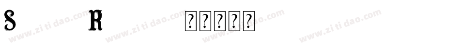 Saloon Regular字体转换
